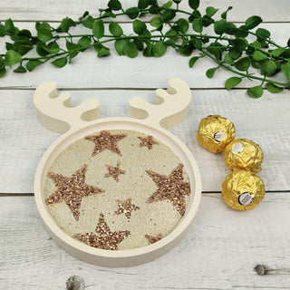 Charming Reindeer Tray